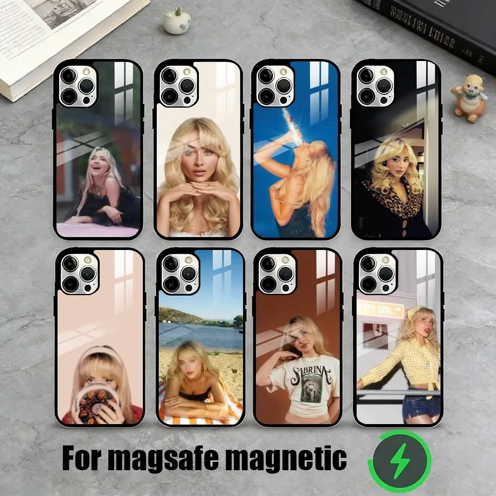 S-Sabrina Carpenter Phone Case For iPhone17,16,15,14,13,12,11 Plus,Pro Magnetic with Magsafe Wireless Charging
S-Sabrina Carpenter Phone Case For iPhone17,16,15,14,13,12,11 Plus,Pro Magnetic with Magsafe Wireless Charging