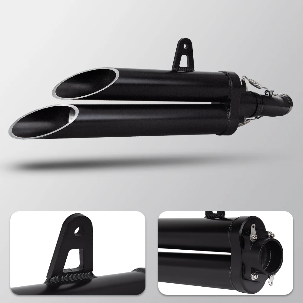 Slip On Motorcycle Exhaust Middle Link Pipe with Double Outlet Muffler Escape Moto For HONDA Rebel 500 300 CMX500 CMX300
Slip On Motorcycle Exhaust Middle Link Pipe with Double Outlet Muffler Escape Moto For HONDA Rebel 500 300 CMX500 CMX300