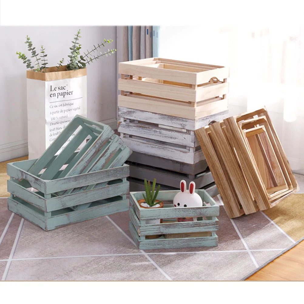 Wooden Storage Box Toys Sundries Cosmetics Basket Container Multi-purpose Bins Small Solid Child
Wooden Storage Box Toys Sundries Cosmetics Basket Container Multi-purpose Bins Small Solid Child