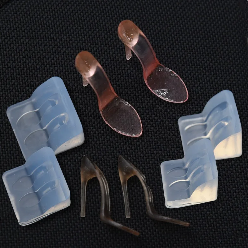 Mini Soft Clay Crystal High Heel Molds Lightweight Polymer DIY Womens Shoe Epoxy Resin Silicone Craft Supplies
Mini Soft Clay Crystal High Heel Molds Lightweight Polymer DIY Womens Shoe Epoxy Resin Silicone Craft Supplies