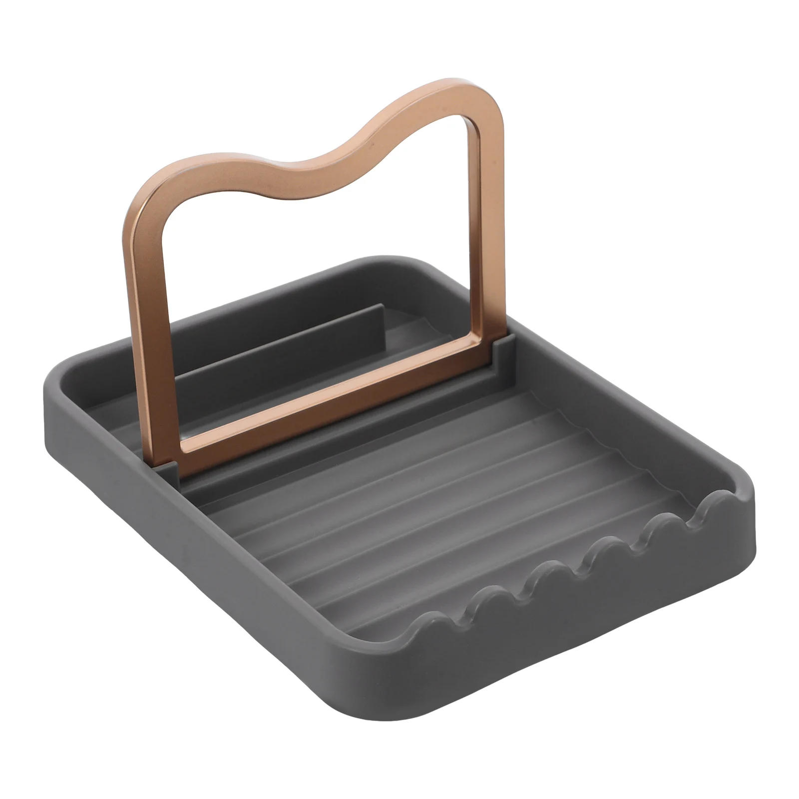 Plastic Spoon Rest Pot Lid Holder Gray Kitchen Utensil Organizer Stove Top Ladle Spatula Stand Drip Pad Cooking Tool Storage
Plastic Spoon Rest Pot Lid Holder Gray Kitchen Utensil Organizer Stove Top Ladle Spatula Stand Drip Pad Cooking Tool Storage
