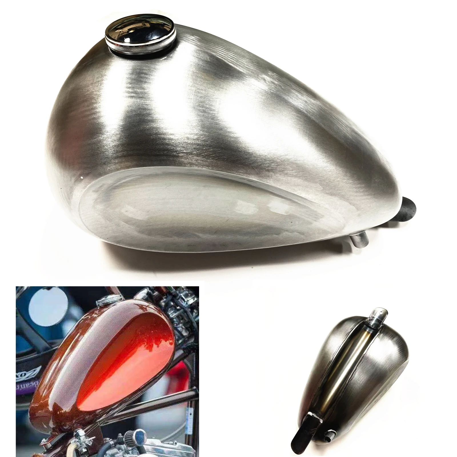 12L Petrol Gas Fuel Tank For Honda Yamaha Harley 3.1Gal Universal Motorcycle Motorbike Handmade Modified Elding Gasoline Oil Can
12L Petrol Gas Fuel Tank For Honda Yamaha Harley 3.1Gal Universal Motorcycle Motorbike Handmade Modified Elding Gasoline Oil Can