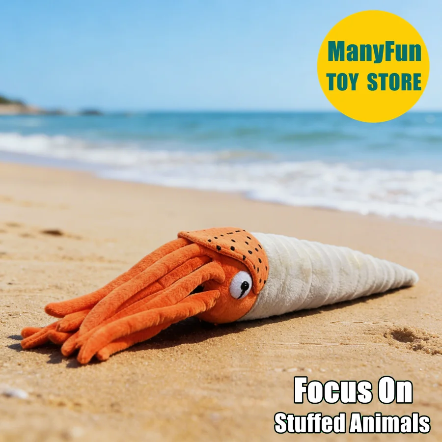 Cameroceras Plush Toy Realistic Orthoceras Plushie Ordovician Ammonite Stuffed Animal Straight-shelled nautiloid Doll Kids Gift
Cameroceras Plush Toy Realistic Orthoceras Plushie Ordovician Ammonite Stuffed Animal Straight-shelled nautiloid Doll Kids Gift