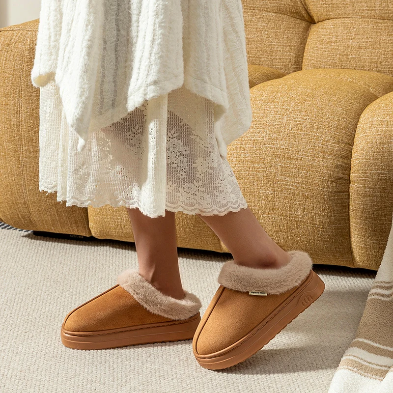 Winter Women Slippers Home Warm Thick Soft Sole Comfort Anti-slip Outdoor Fashion Men Fuzzy Shoes Couple
Winter Women Slippers Home Warm Thick Soft Sole Comfort Anti-slip Outdoor Fashion Men Fuzzy Shoes Couple