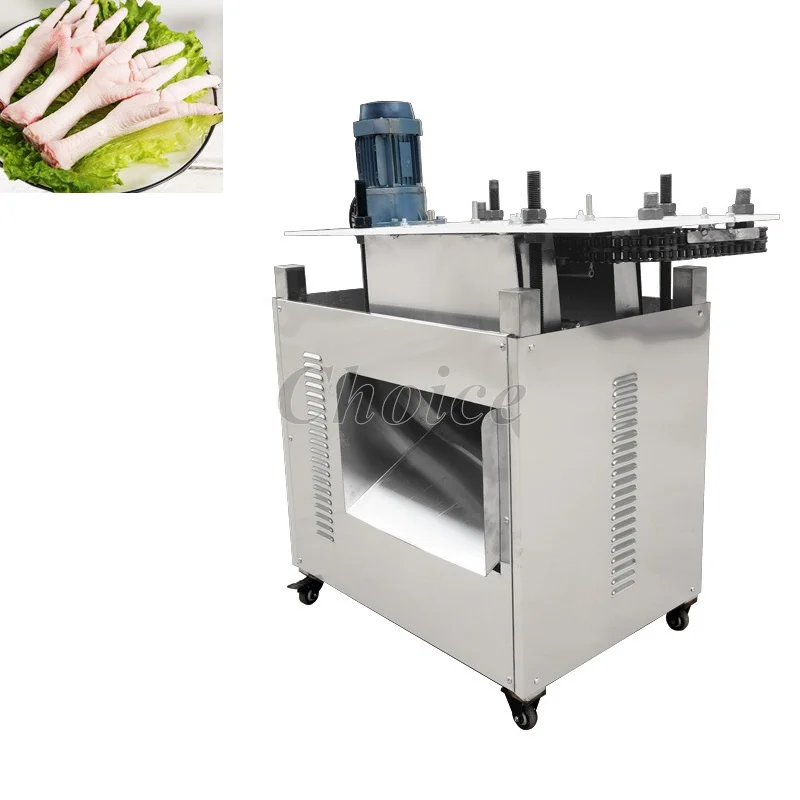 Automatic Chicken Claw Deboning Machine Continuous Feeding Pickled Commercial Boneless Chicken Feet Paws Claws Machine
Automatic Chicken Claw Deboning Machine Continuous Feeding Pickled Commercial Boneless Chicken Feet Paws Claws Machine