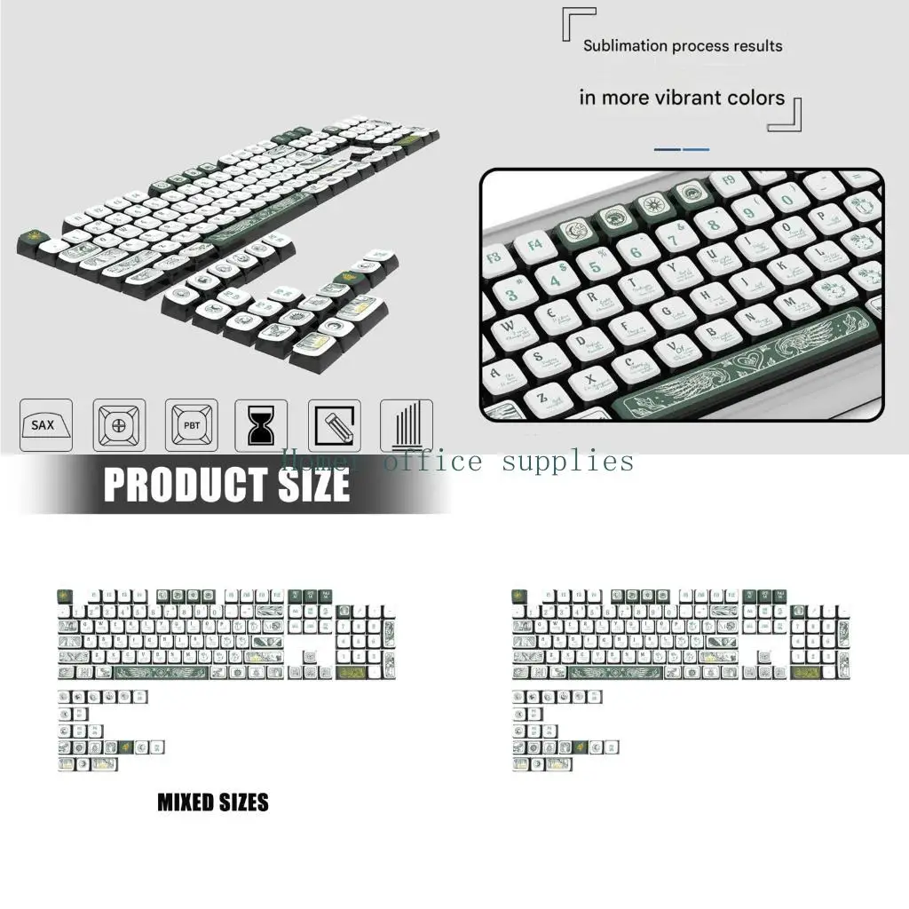 K43B Ergonomic Keycap Set PBT 125 Side Keycaps for 61 65 75 98 104 Layout Mechanical Keyboard Skin Gaming Accessories
K43B Ergonomic Keycap Set PBT 125 Side Keycaps for 61 65 75 98 104 Layout Mechanical Keyboard Skin Gaming Accessories