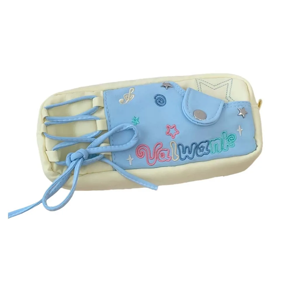 Pencil Case Korean Stationery Bag Large Capacity Desktop Storage Large Ins Pen Bag Cosmetics/Card/Pens Canvas Cloth
Pencil Case Korean Stationery Bag Large Capacity Desktop Storage Large Ins Pen Bag Cosmetics/Card/Pens Canvas Cloth