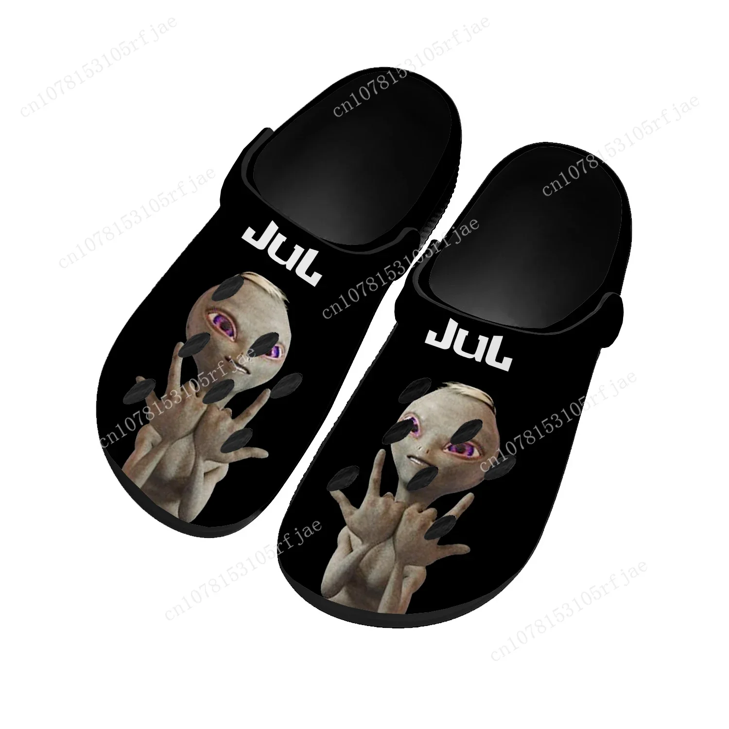 Popular Rapper JuL Home Clogs Mens Womens Youth Boys Girls Sandals Shoes Garden Bespoke Custom Water Shoes Beach Hole Slippers
Popular Rapper JuL Home Clogs Mens Womens Youth Boys Girls Sandals Shoes Garden Bespoke Custom Water Shoes Beach Hole Slippers