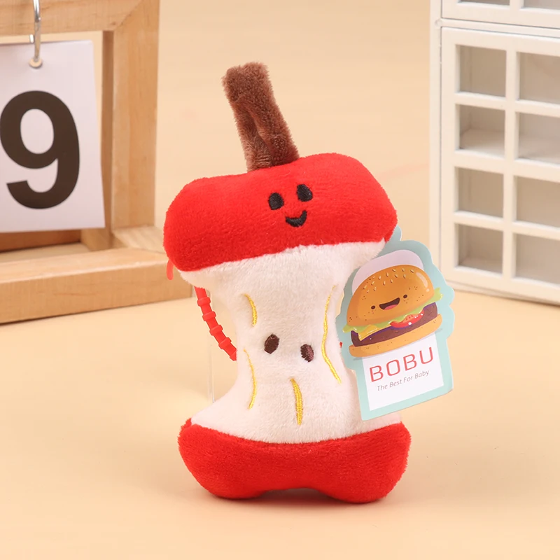 Lovely Plush Cartoon Bone Key Chain For Women Cool Cute Creative Funny Apple Core Fashion Pendant Key Ring Accessories Gift
Lovely Plush Cartoon Bone Key Chain For Women Cool Cute Creative Funny Apple Core Fashion Pendant Key Ring Accessories Gift