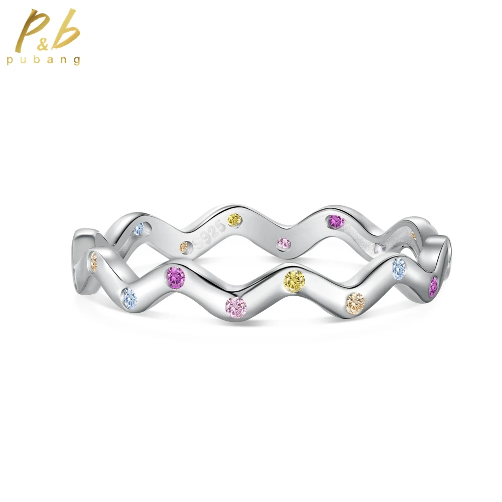 PuBang Fine Jewelry Real 925 Sterling Silver Gemstone Created Moissanite Cocktail Ring for Women Engagement Party Gift Wholesale
PuBang Fine Jewelry Real 925 Sterling Silver Gemstone Created Moissanite Cocktail Ring for Women Engagement Party Gift Wholesale