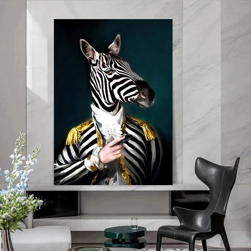 Abstract Animal Poster Elephant Lion Zebra Creative Plastic Art Canvas Painting Print Wall Art Suitable for Home Decoration
Abstract Animal Poster Elephant Lion Zebra Creative Plastic Art Canvas Painting Print Wall Art Suitable for Home Decoration