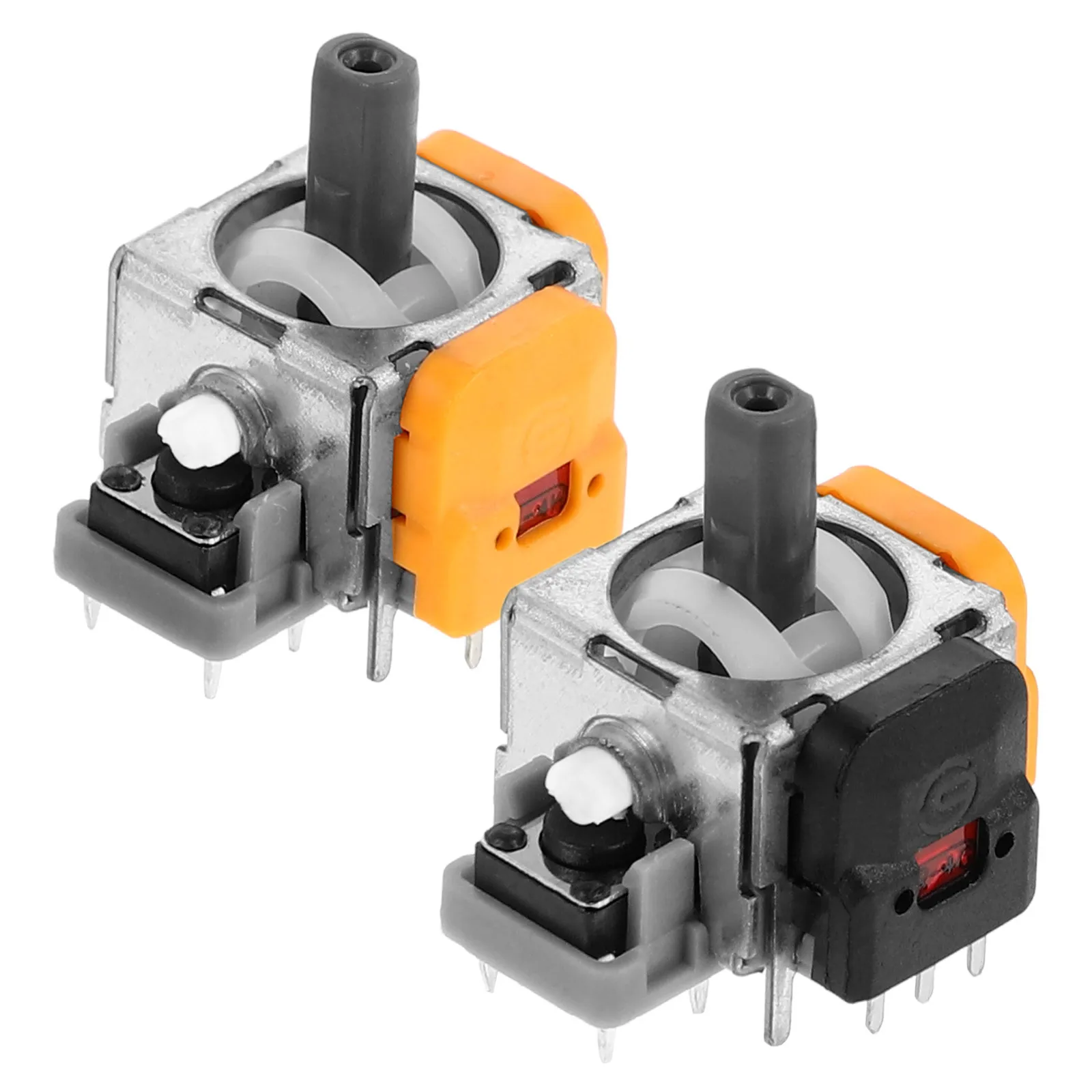 2Pcs Electromagnetic Joystick Hall Effect Replacement for Controller High Precision 3D Analog Sensor Thumb Stick
2Pcs Electromagnetic Joystick Hall Effect Replacement for Controller High Precision 3D Analog Sensor Thumb Stick