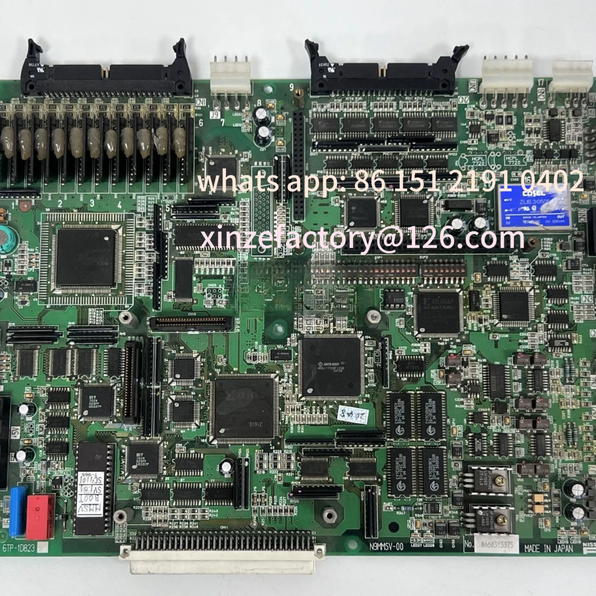 Customizable injection molding machine ES CPU board N9MMSV-00 6TP-1D823
Customizable injection molding machine ES CPU board N9MMSV-00 6TP-1D823