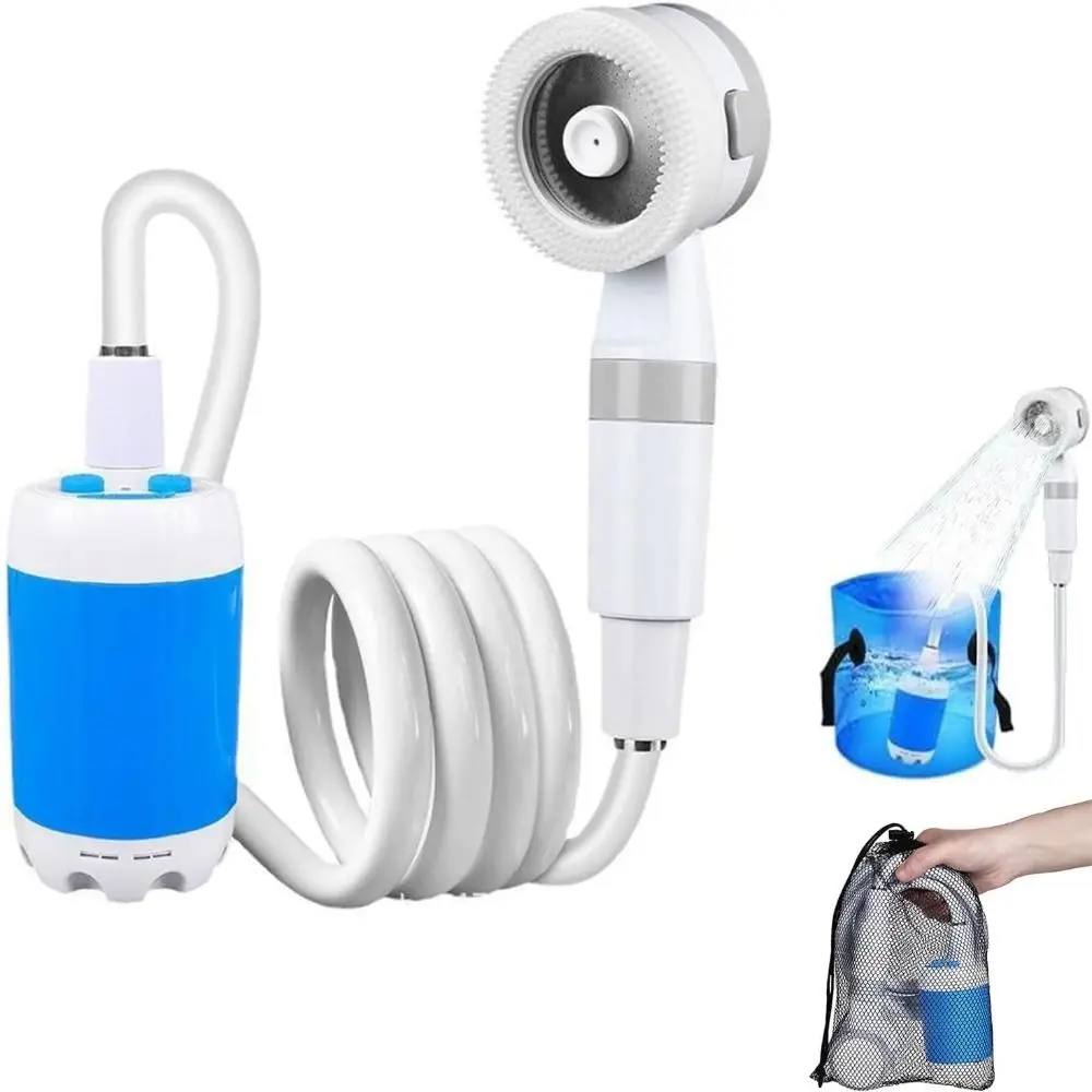 Temperature & Battery Digital Display Portable Camping Shower Waterproof Rechargeable Electric Shower Lightweight 2 Spray Modes
Temperature & Battery Digital Display Portable Camping Shower Waterproof Rechargeable Electric Shower Lightweight 2 Spray Modes