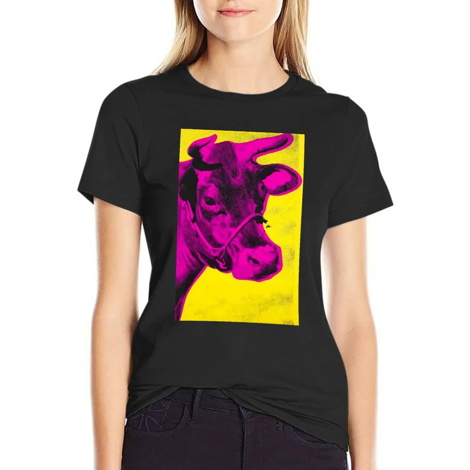 COW F T-Shirt lady clothes anime clothes vintage plain workout shirts for Women loose fit
COW F T-Shirt lady clothes anime clothes vintage plain workout shirts for Women loose fit
