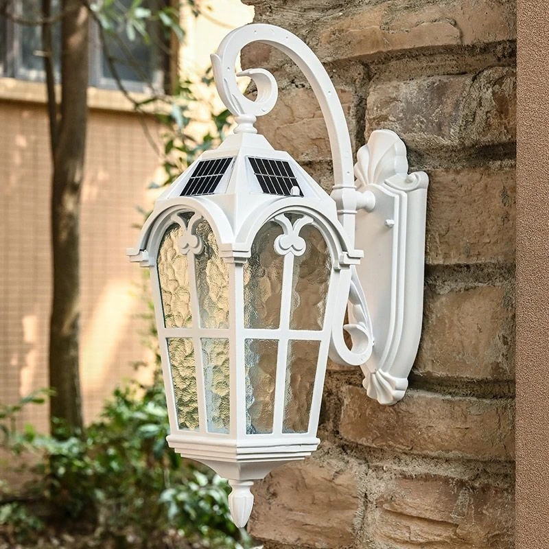 Solar wall lamp Outdoor gate Modern waterproof villa Garden Outdoor simple European American balcony White wall lamp
Solar wall lamp Outdoor gate Modern waterproof villa Garden Outdoor simple European American balcony White wall lamp