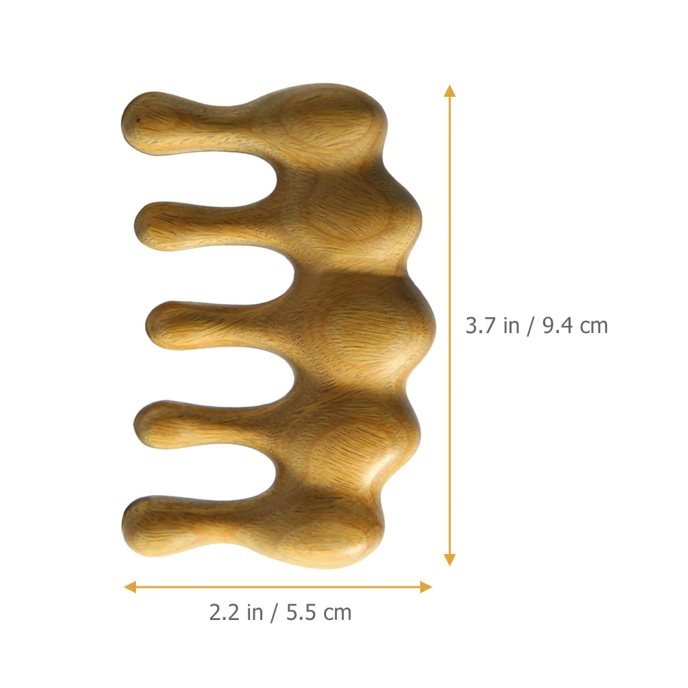 Wood Wide Tooth Comb Scalp Caring Massage Comb Durable Head Massager Acupoint Tool for Hair and Scalp Relaxation
Wood Wide Tooth Comb Scalp Caring Massage Comb Durable Head Massager Acupoint Tool for Hair and Scalp Relaxation
