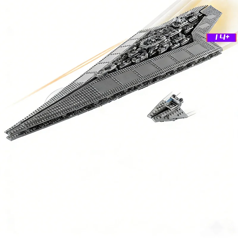 In stock 2026 NEW MOC 10221 Super Star Destroyer Model - Massive Sci-Fi Spaceship Building Kit, Creative Toy Gift for Kids
In stock 2026 NEW MOC 10221 Super Star Destroyer Model - Massive Sci-Fi Spaceship Building Kit, Creative Toy Gift for Kids