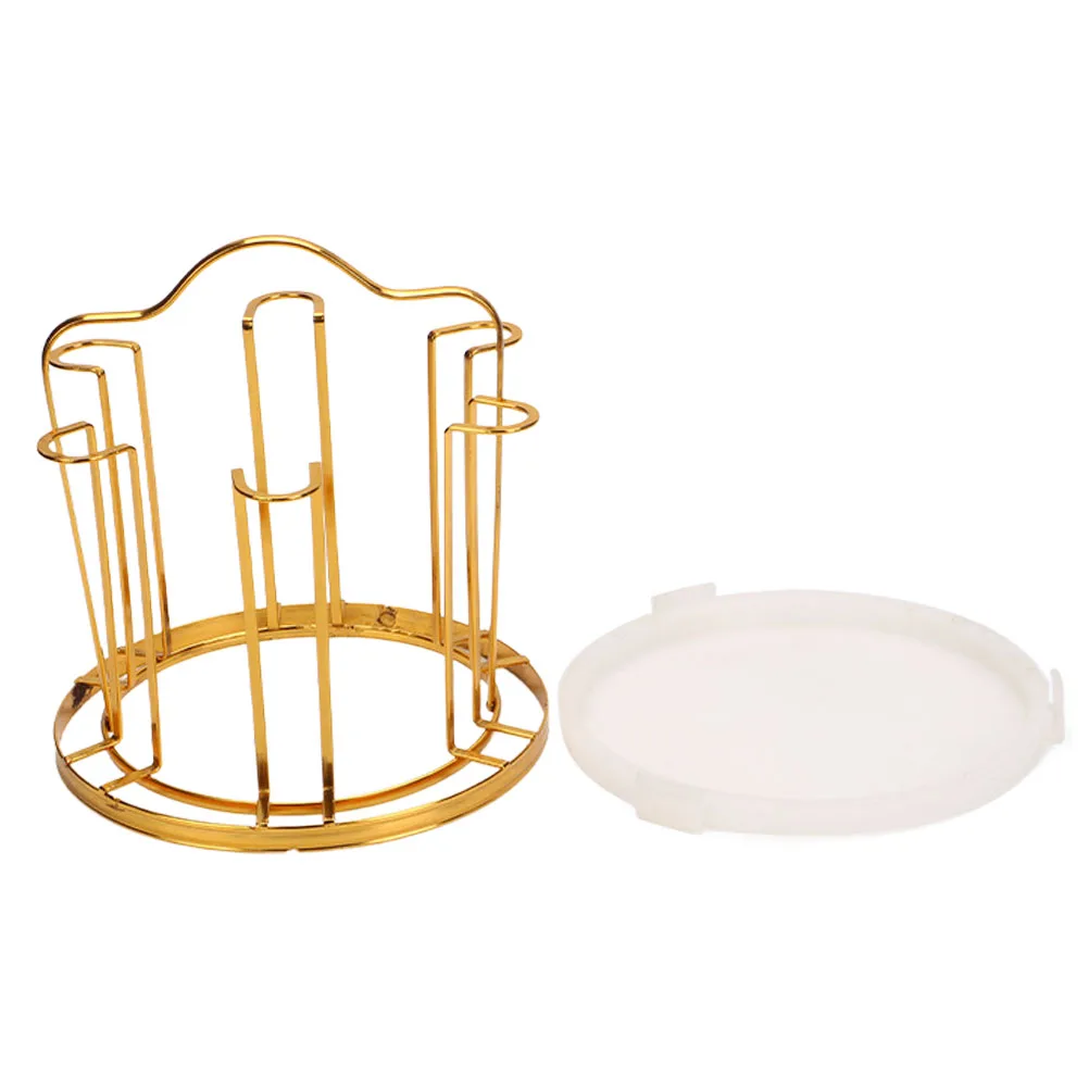 Circular Cup Holder Rack Iron Material Kitchen Accessory Mug Bracket Breathable Design Household Bottle Drying Tree
Circular Cup Holder Rack Iron Material Kitchen Accessory Mug Bracket Breathable Design Household Bottle Drying Tree