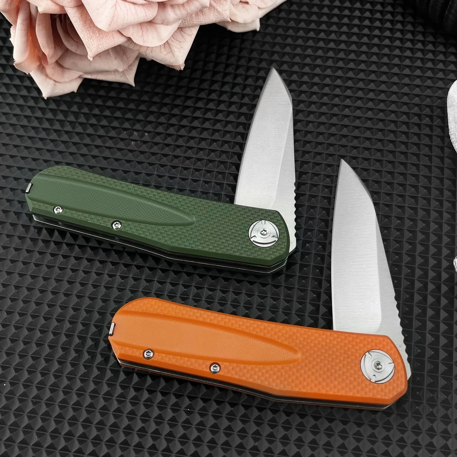 Складной нож G10 с рукоятью из стали 8Cr13Mov: высокопрочный, удобный, незаменимый инструмент для кемпинга и активного отдыха, отличный подарок
Складной нож G10 с рукоятью из стали 8Cr13Mov: высокопрочный, удобный, незаменимый инструмент для кемпинга и активного отдыха, отличный подарок