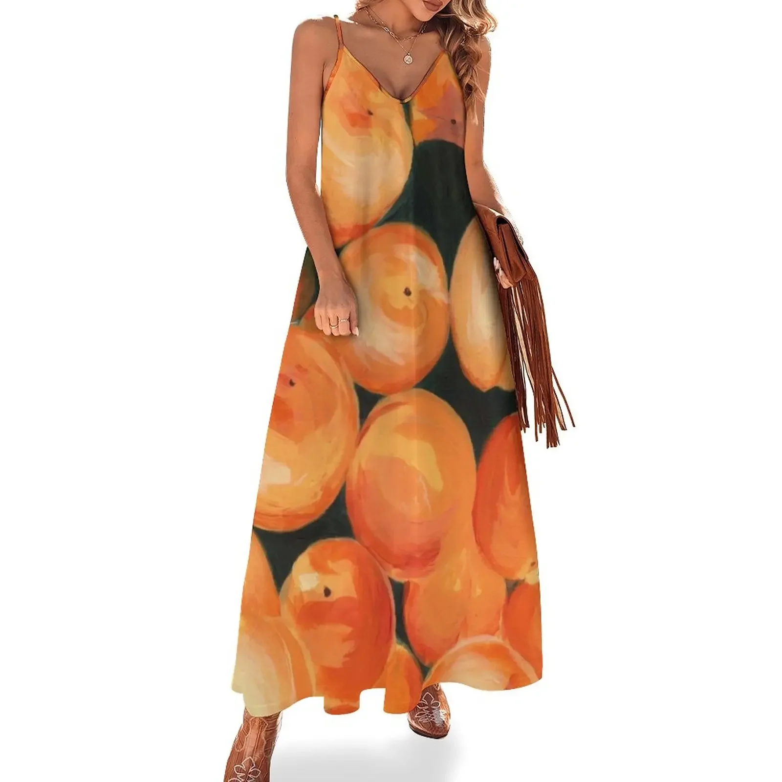 Peaches Sleeveless Dress Dress women dresses for womens 2025 Women's evening dress
Peaches Sleeveless Dress Dress women dresses for womens 2025 Women's evening dress