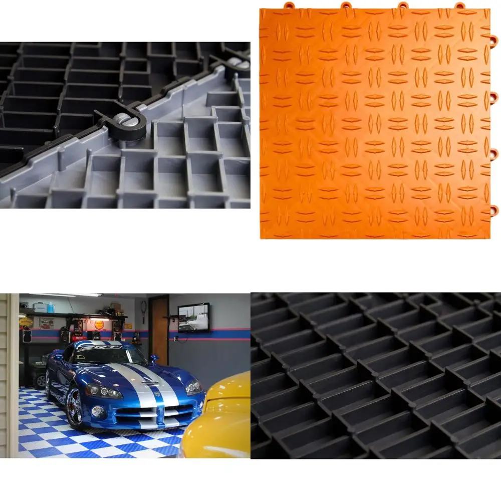 Durable Non-Slip Garage Flooring Tiles, Heavy-Duty Copolymer, Easy Install (Orange, 48-Pack, 12x12)
Durable Non-Slip Garage Flooring Tiles, Heavy-Duty Copolymer, Easy Install (Orange, 48-Pack, 12x12)