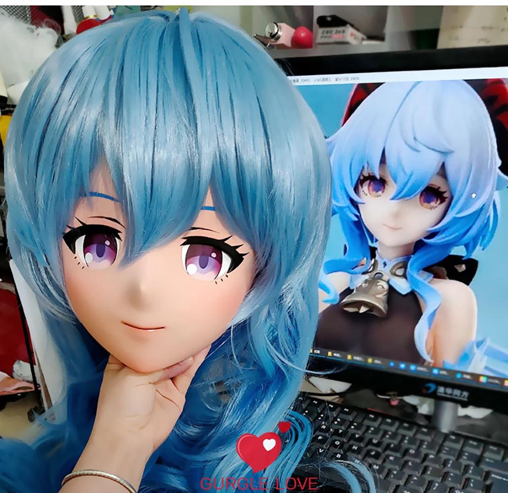 (GLK23)Customize Character Resin Half Head Japanese Animego Cosplay Crossdressing Doll Anime Kigurumi Mask With Eyes And Wig
(GLK23)Customize Character Resin Half Head Japanese Animego Cosplay Crossdressing Doll Anime Kigurumi Mask With Eyes And Wig