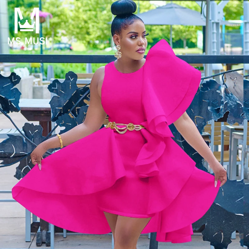 MSMUSI 2023 New Fashion Women Sexy O Neck Falbala Ruffles Draped Fold Sleeveless Bodycon Party Club Event Mini Dress Vestidos
MSMUSI 2023 New Fashion Women Sexy O Neck Falbala Ruffles Draped Fold Sleeveless Bodycon Party Club Event Mini Dress Vestidos