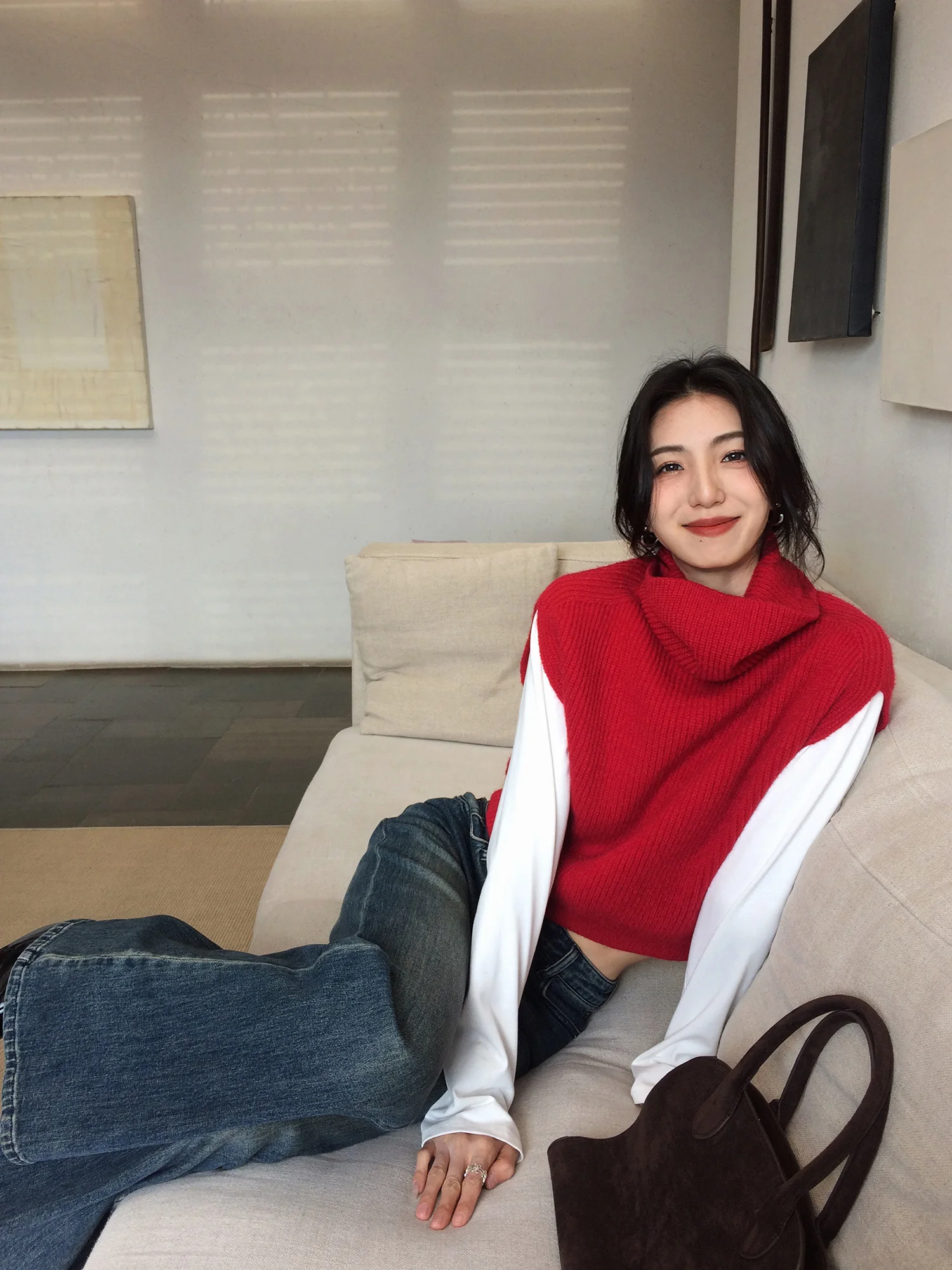 Mulvan High Ne вязаный жилет женский свободный жилет Polar Fce осенний модный женский однотонный жилет из полипропилена
Mulvan High Ne вязаный жилет женский свободный жилет Polar Fce осенний модный женский однотонный жилет из полипропилена