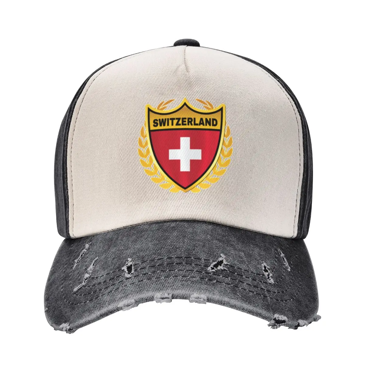 Switzerland Gold Shield Flag Baseball Cap Sun Cap dad hat birthday Men's Women's 
Switzerland Gold Shield Flag Baseball Cap Sun Cap dad hat birthday Men's Women's