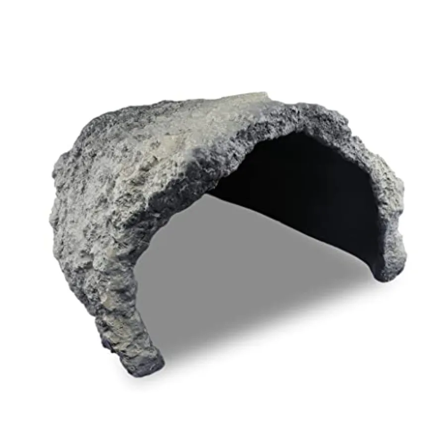 Reptile Rock Cave Habitat Hide Premium Non-Toxic Decorative Resin for Aquariums and Terrariums. Ideal for Amphibians Lizards Sn
Reptile Rock Cave Habitat Hide Premium Non-Toxic Decorative Resin for Aquariums and Terrariums. Ideal for Amphibians Lizards Sn