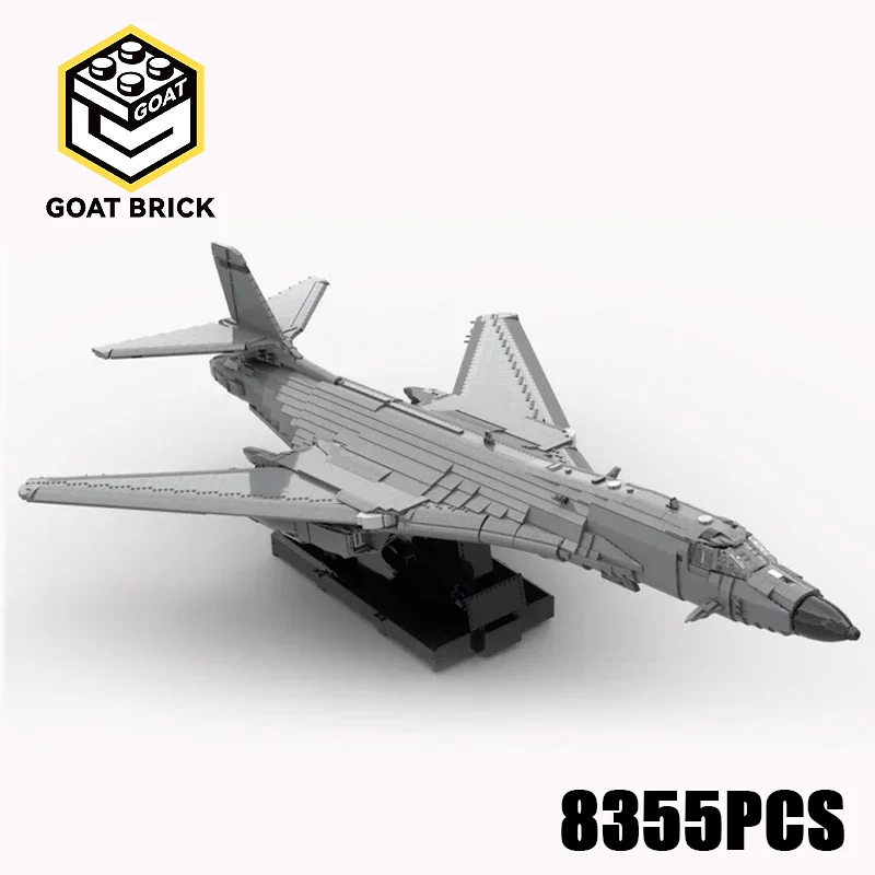 Moc строительные кирпичи военная модель самолета Rockwell B-1 Lancer Technology модульные блоки подарки рождественские игрушки наборы «сделай сам» сборка
Moc строительные кирпичи военная модель самолета Rockwell B-1 Lancer Technology модульные блоки подарки рождественские игрушки наборы «сделай сам» сборка
