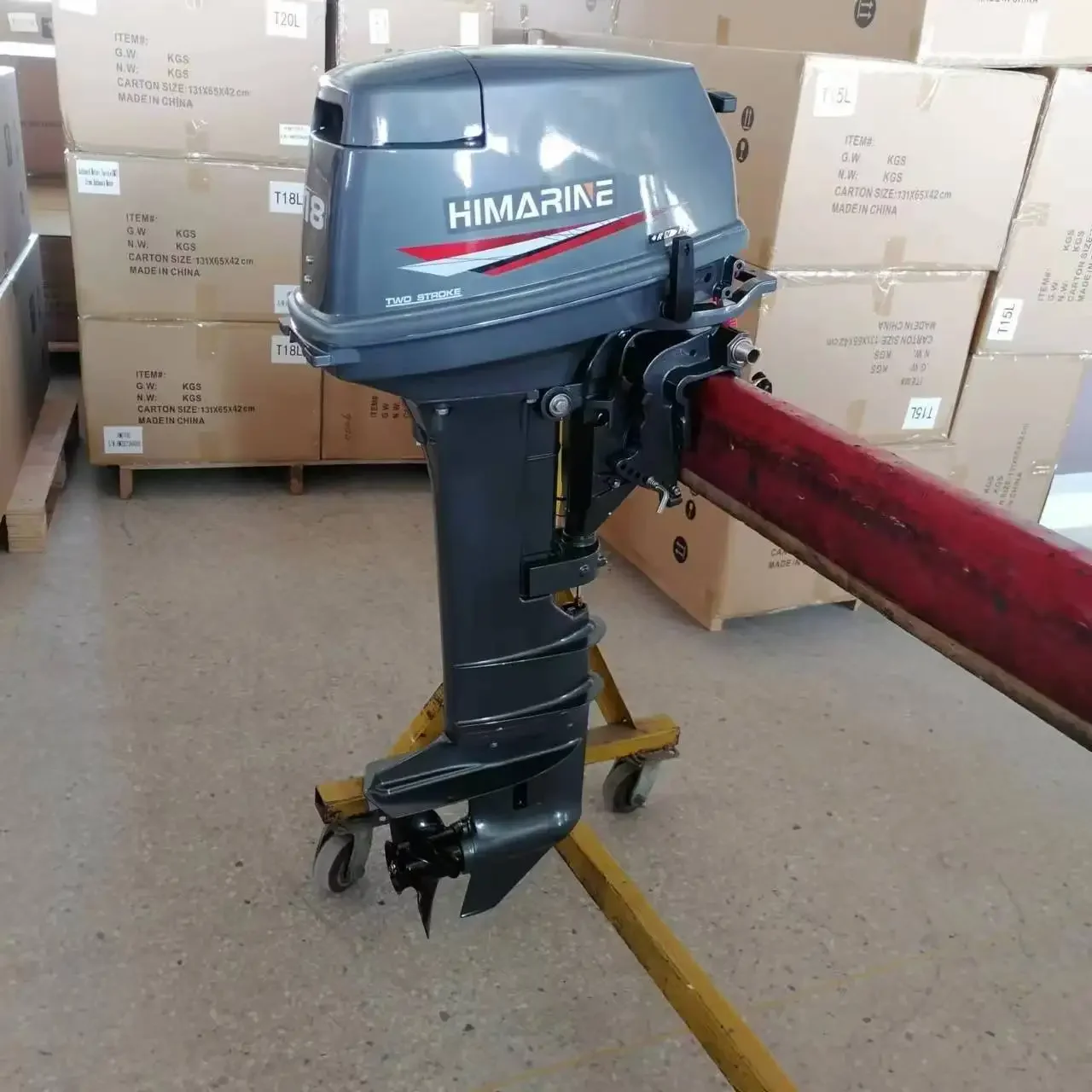 Wholesale 18/20HP Outboard Motor 2 Stroke Outboard Motor Boat Engine Short/Long Shaft
Wholesale 18/20HP Outboard Motor 2 Stroke Outboard Motor Boat Engine Short/Long Shaft