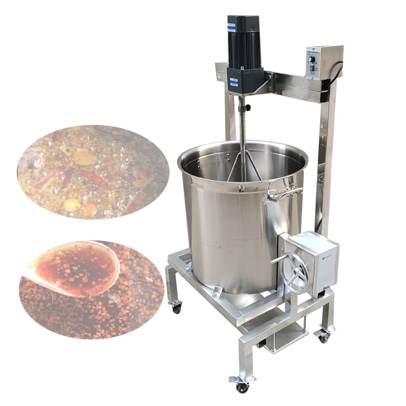 80L 150L 240L 350L Automatic Frying Machine Commercial Stirring Sauce Boiling Pot Hot Pot Base Sauce Machine Mixer
80L 150L 240L 350L Automatic Frying Machine Commercial Stirring Sauce Boiling Pot Hot Pot Base Sauce Machine Mixer
