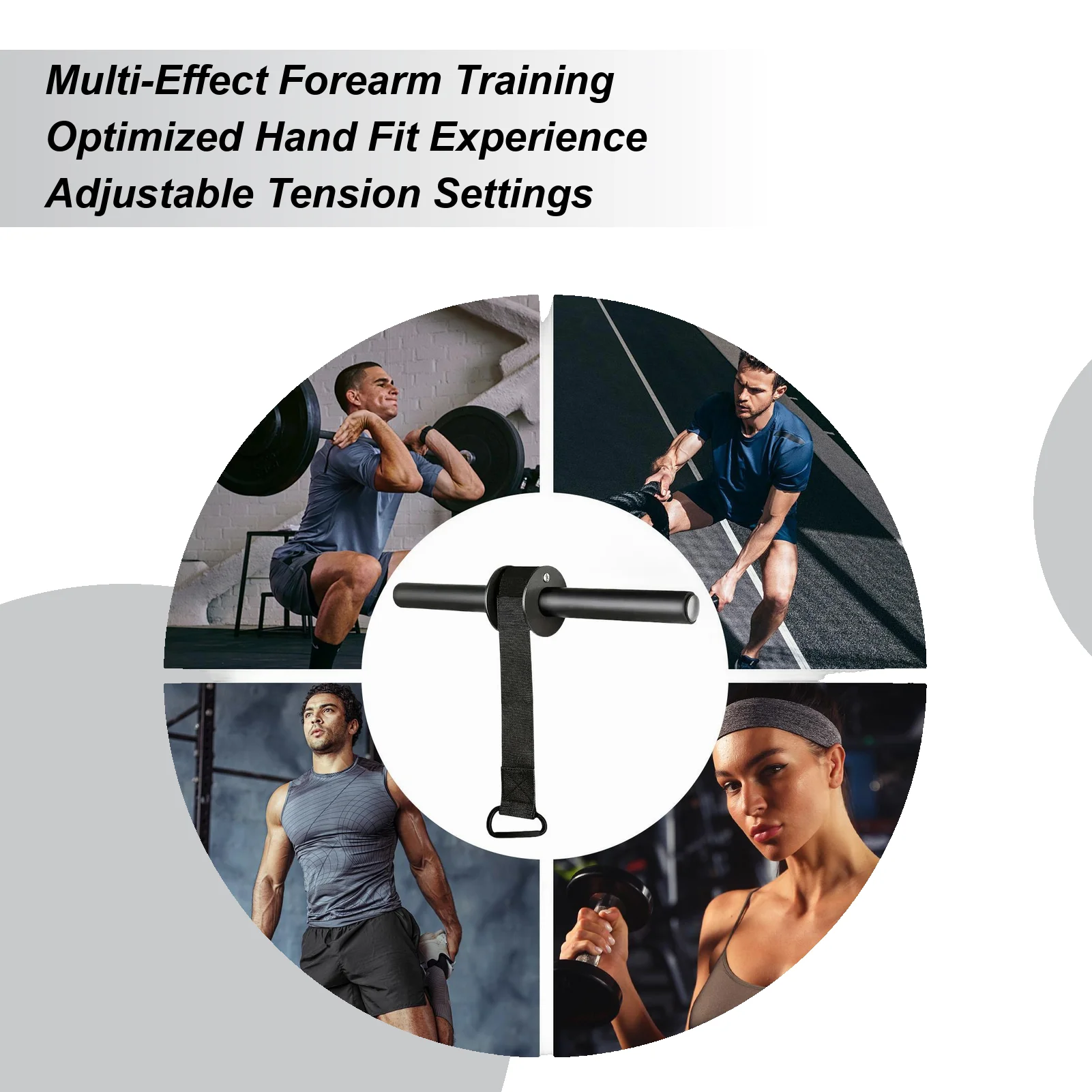 Forearm Trainer Grip Strength Fitness Device Anti-Slip Handle Arm Trainer For Men With Adjustable Strap For Forearm Wrist Muscle
Forearm Trainer Grip Strength Fitness Device Anti-Slip Handle Arm Trainer For Men With Adjustable Strap For Forearm Wrist Muscle