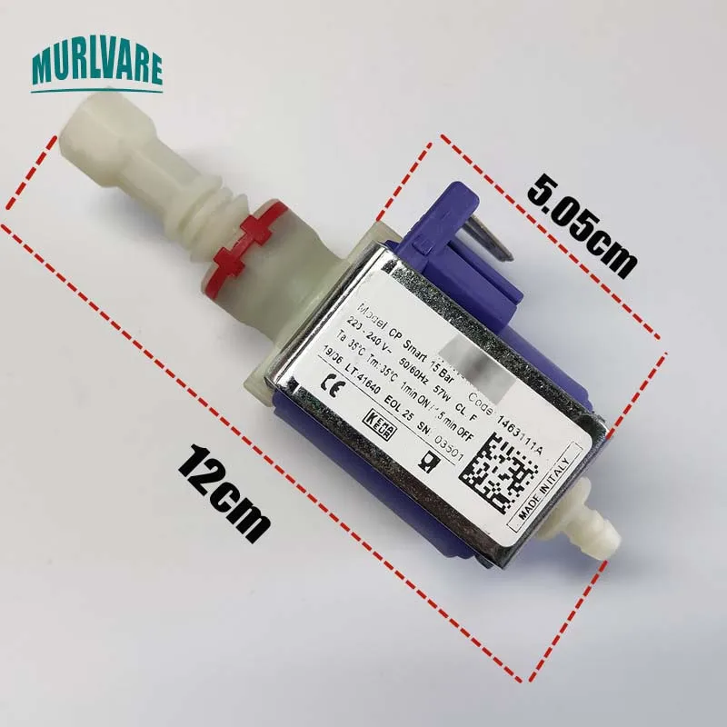 Coffee Machine Parts Self-Priming Water CP Smart 15Bar 57W Vibration Pump Plunger Pump Electromagnetic For ARS Replace
Coffee Machine Parts Self-Priming Water CP Smart 15Bar 57W Vibration Pump Plunger Pump Electromagnetic For ARS Replace