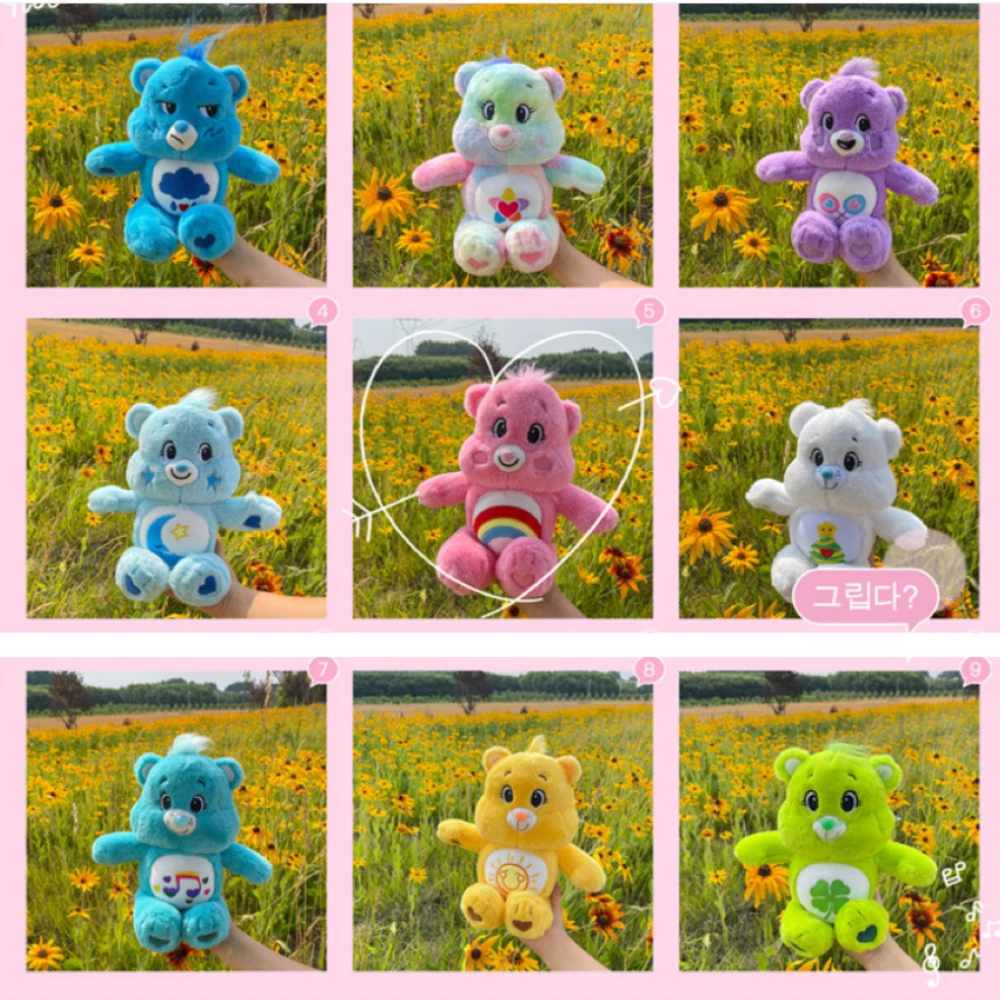 27cm Carebears Plush Toys Doll Rainbow Cartoon Pillow Sofa Car Ornaments Home Decor Soft Soothing Sleeping Doll Birthday Gift
27cm Carebears Plush Toys Doll Rainbow Cartoon Pillow Sofa Car Ornaments Home Decor Soft Soothing Sleeping Doll Birthday Gift