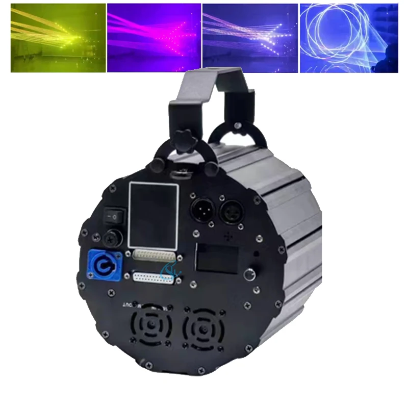 Stage DJ Disco Party 8W Laser Projector Animation Light Hundreds of Patterns DMX512 Control Suitable Music Restaurant Small Bar
Stage DJ Disco Party 8W Laser Projector Animation Light Hundreds of Patterns DMX512 Control Suitable Music Restaurant Small Bar