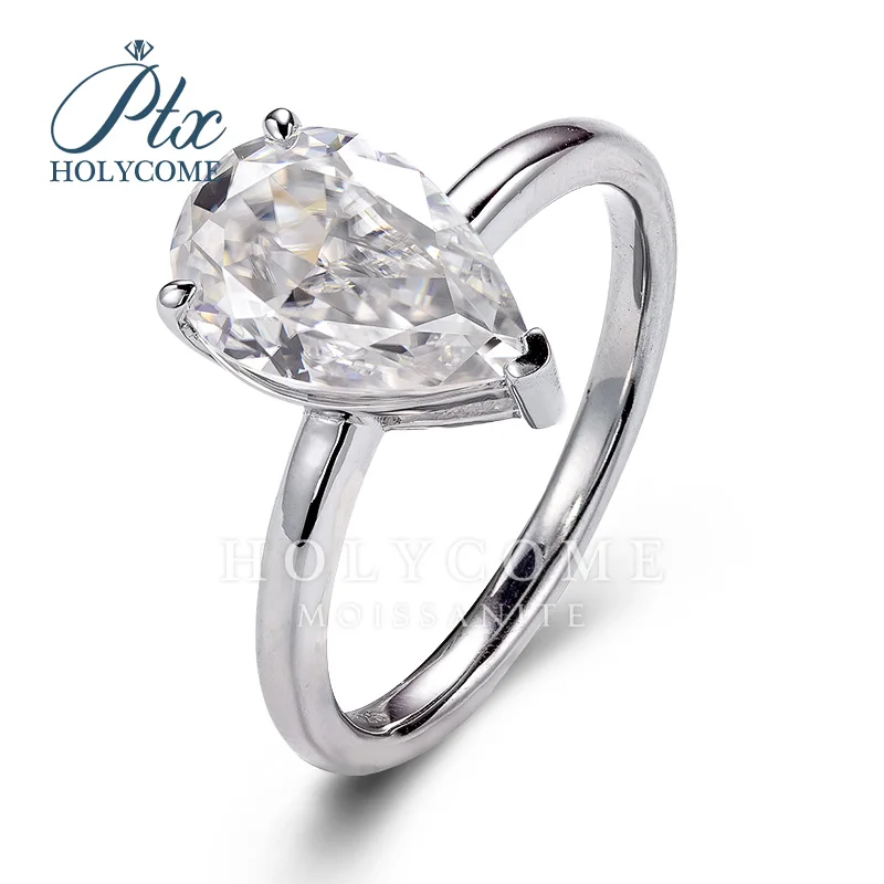 Holycome Jewelry Silver and Solid Gold US4-US7 Ring Size 7x11mm Crushed Ice Pear Cut DEF VVS1 Loose Gemstones Holycome Factory
Holycome Jewelry Silver and Solid Gold US4-US7 Ring Size 7x11mm Crushed Ice Pear Cut DEF VVS1 Loose Gemstones Holycome Factory