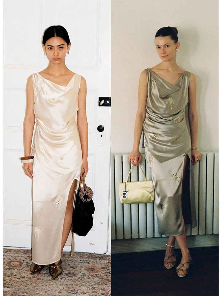 Модный летний женский комплект FFU с высоким разрезом, новая китайская юбка с вышивкой в стиле Jellyfish, комплект из двух предметов
Модный летний женский комплект FFU с высоким разрезом, новая китайская юбка с вышивкой в стиле Jellyfish, комплект из двух предметов