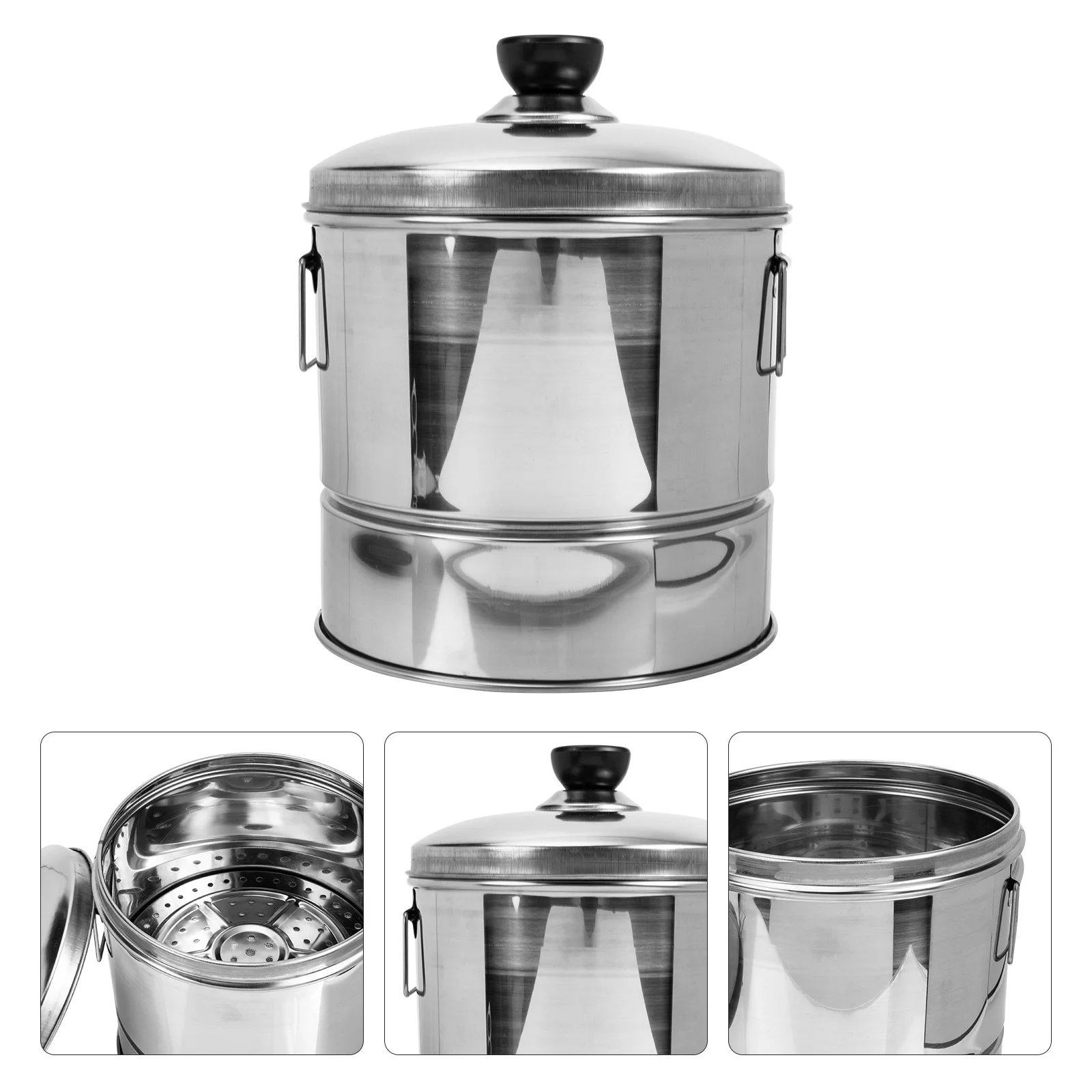 1pcs Stainless Steel Rice Steamer Smooth Finish Anti-Hot Handle Kitchen Steamer For Home Hotel Restaurant Use
1pcs Stainless Steel Rice Steamer Smooth Finish Anti-Hot Handle Kitchen Steamer For Home Hotel Restaurant Use