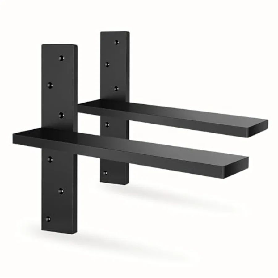 Floatg Shelf Bracket Heavy Duty 1/2" Thick Free Hangg Countertop Support Bracket 2 Pack " Lx2.5 W Hidden Shelf Bracket for Floa
Floatg Shelf Bracket Heavy Duty 1/2" Thick Free Hangg Countertop Support Bracket 2 Pack " Lx2.5 W Hidden Shelf Bracket for Floa