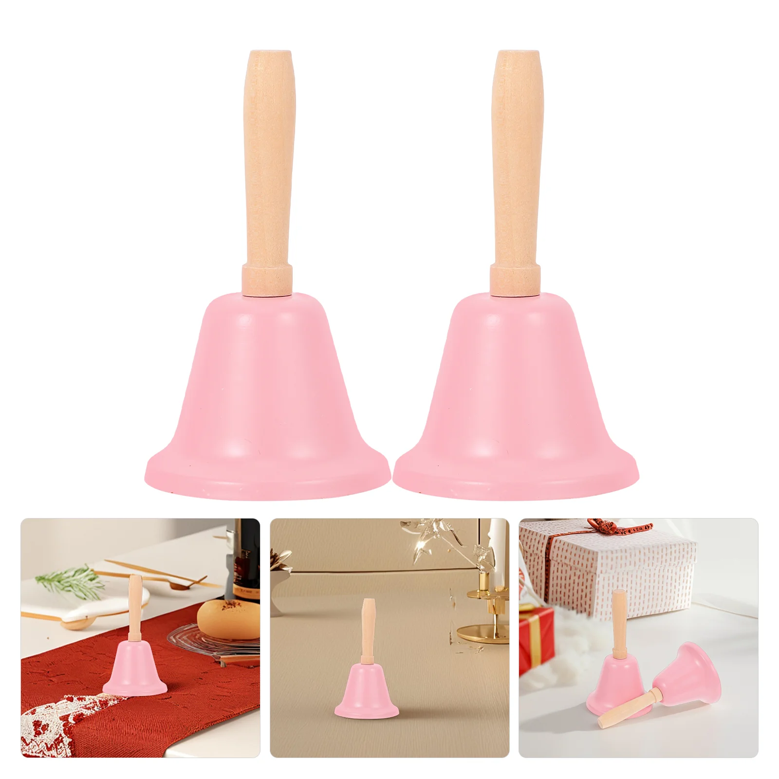 2 Pcs Christmas Rattle Serving Bell Restaurant Hand Call Hotel Dish Bar Wood Manual
2 Pcs Christmas Rattle Serving Bell Restaurant Hand Call Hotel Dish Bar Wood Manual