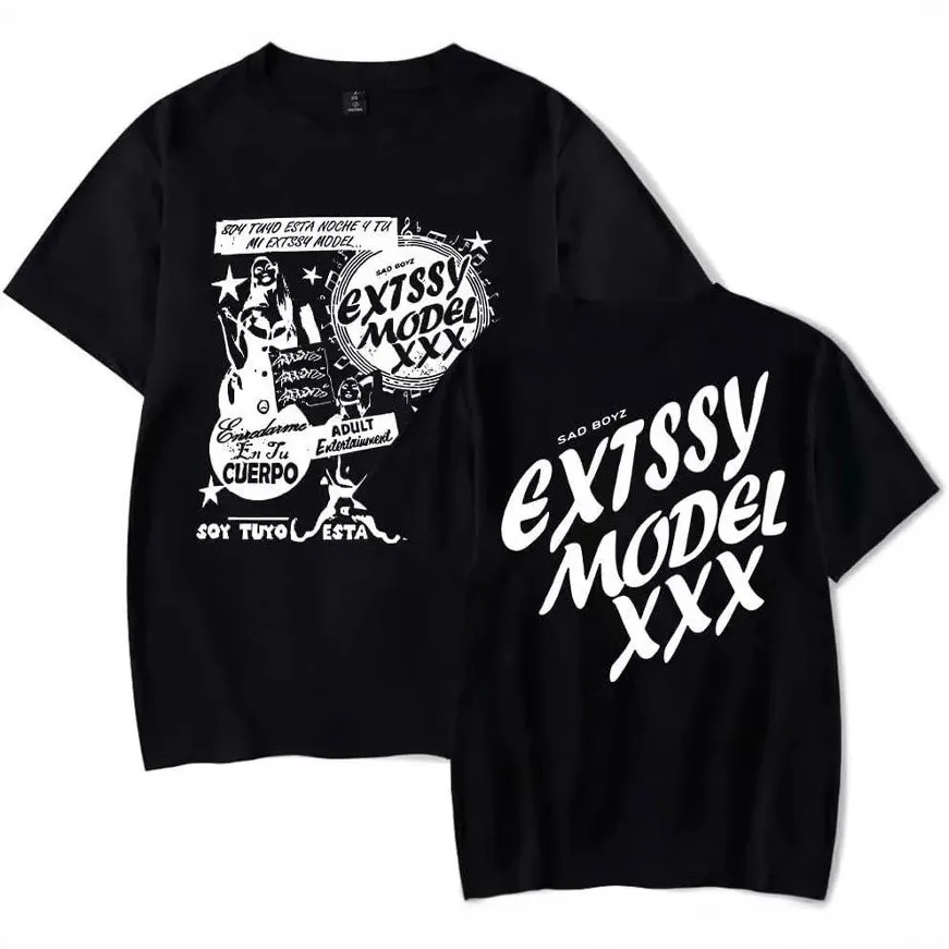 2024 Junior H Sad Boyz Tour Merch Tee Street Sle ort Sve round Ne Spring Summer ex Straight Cut Printed T-irt
2024 Junior H Sad Boyz Tour Merch Tee Street Sle ort Sve round Ne Spring Summer ex Straight Cut Printed T-irt