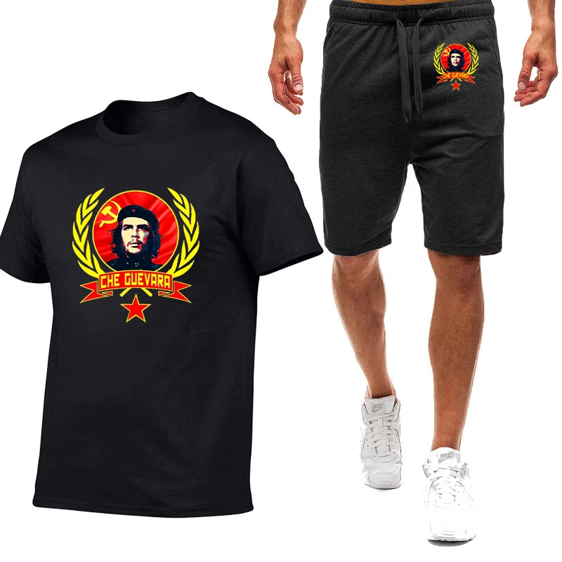 Che Guevara 2025 Men Rebel Cuban Guerrilla Revolution Summer Popular Good Quality Comfortable T-shirt+Shorts Short Sleeved Suit
Che Guevara 2025 Men Rebel Cuban Guerrilla Revolution Summer Popular Good Quality Comfortable T-shirt+Shorts Short Sleeved Suit
