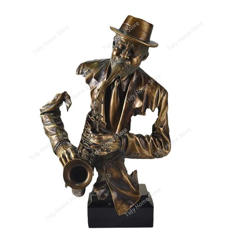 Cold-cast Copper Life-sized Musical Figure Sculptures, Creative Home Handicrafts, Band Decorations, Ornaments and Ornaments
Cold-cast Copper Life-sized Musical Figure Sculptures, Creative Home Handicrafts, Band Decorations, Ornaments and Ornaments