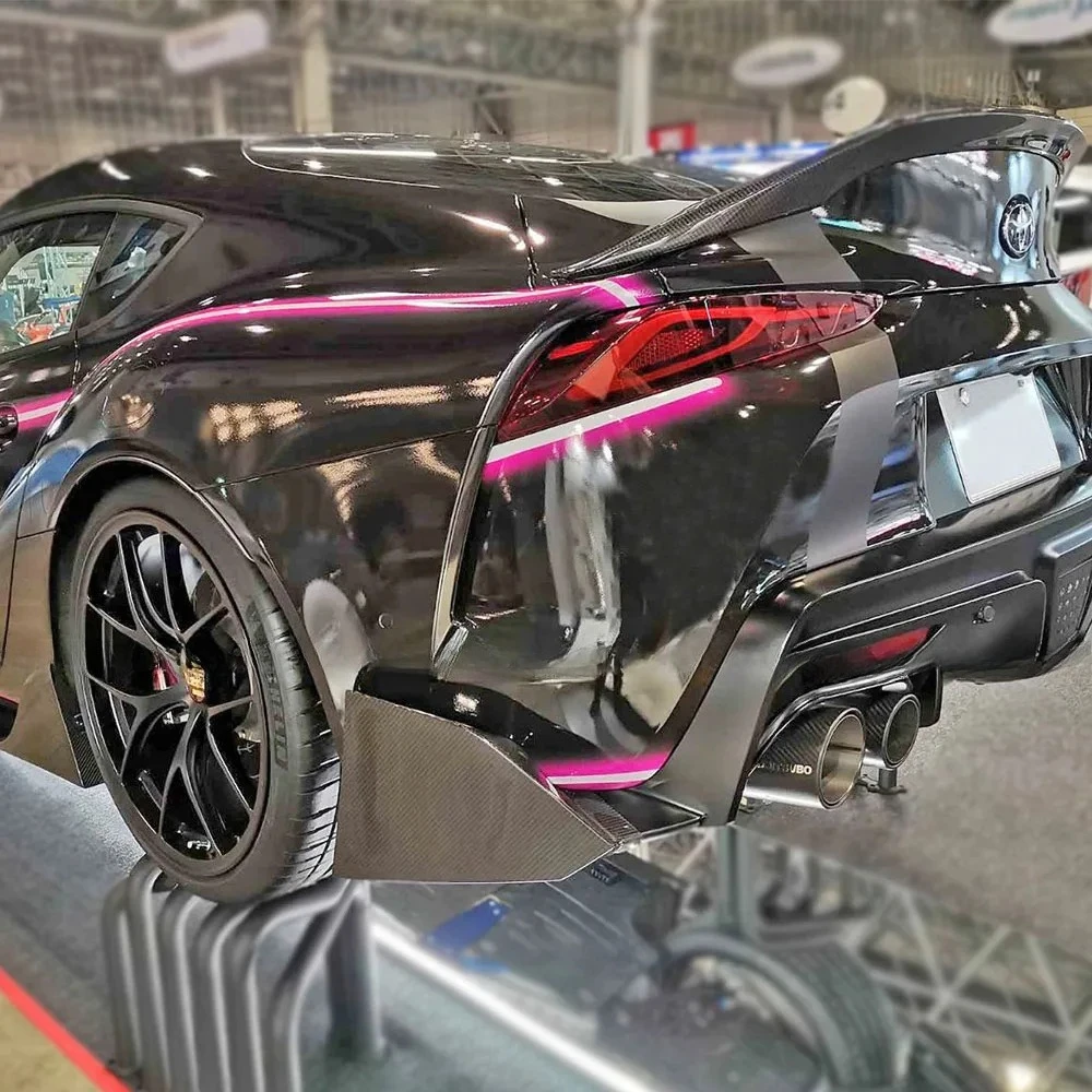 Задний сплиттер из углеродного волокна в стиле Trd для задних лопаток Supra A90 A91MKV
Задний сплиттер из углеродного волокна в стиле Trd для задних лопаток Supra A90 A91MKV