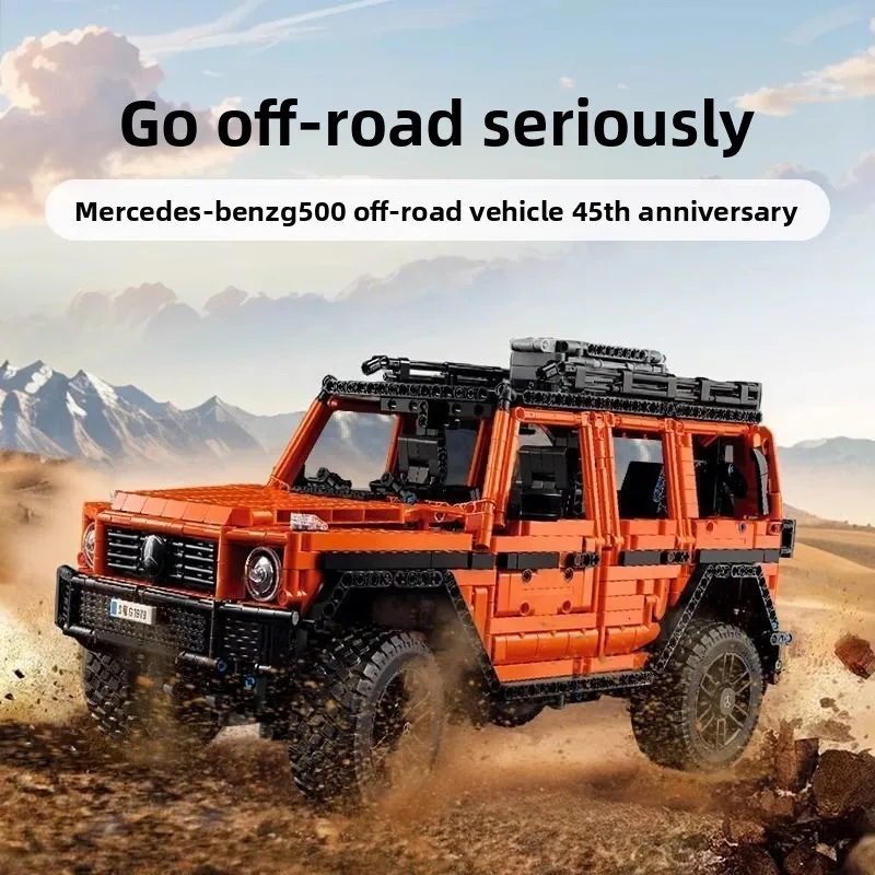 This Year's New G500 Off-road Vehicle Model Ornaments Educational Building Blocks Assembled Toys for Men and Women.
This Year's New G500 Off-road Vehicle Model Ornaments Educational Building Blocks Assembled Toys for Men and Women.