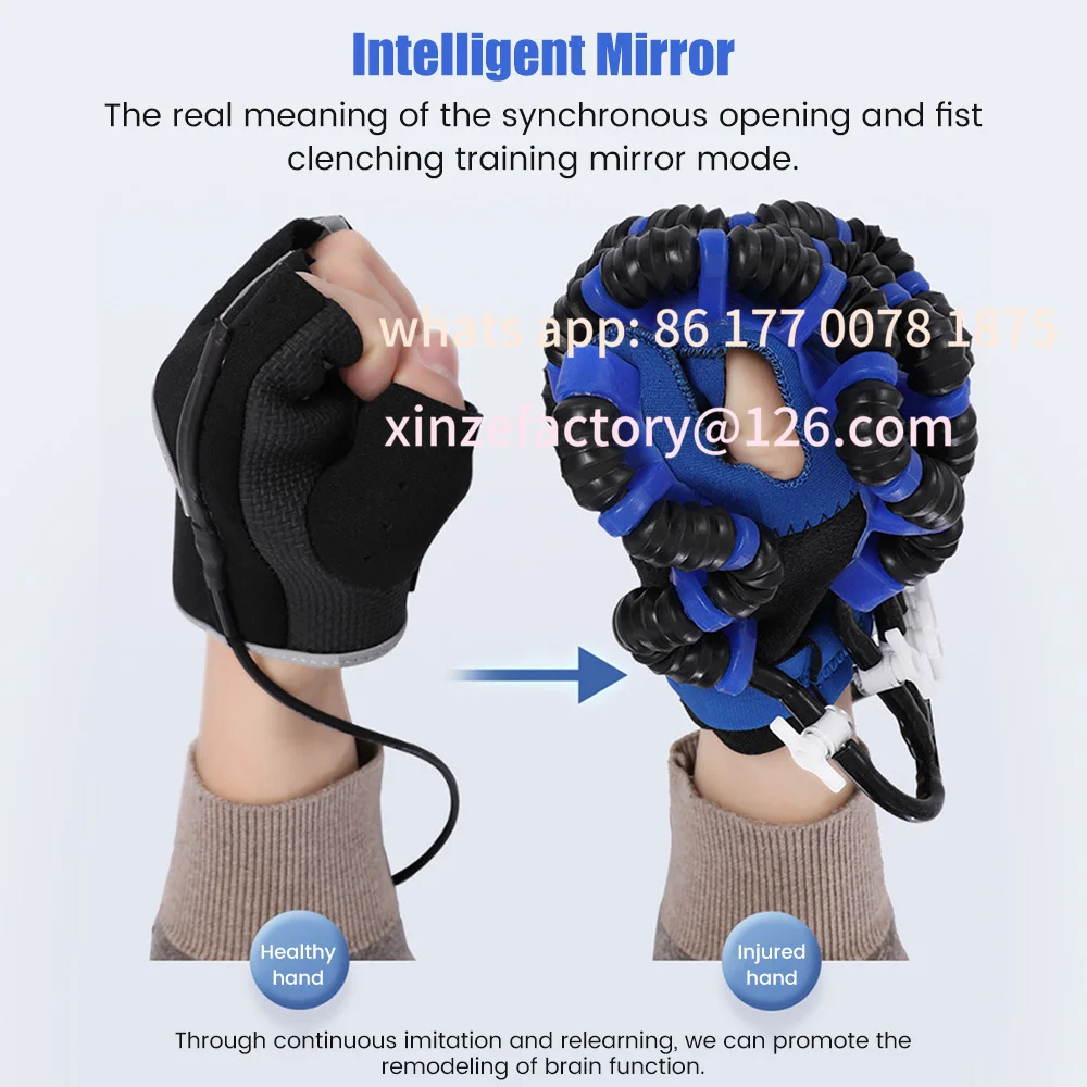 Customizable Hand Rehabilitation Robot Hand Massager Massage Gloves Braces Supports Bone Care Hand Training Stroke
Customizable Hand Rehabilitation Robot Hand Massager Massage Gloves Braces Supports Bone Care Hand Training Stroke