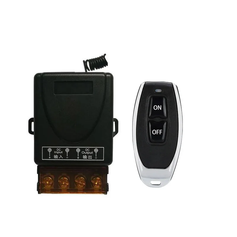 DC 12V 24V 36V 48V Radio frequency RF remote control switch pump/lighting/LED switch 433.92 mhz learning code
DC 12V 24V 36V 48V Radio frequency RF remote control switch pump/lighting/LED switch 433.92 mhz learning code